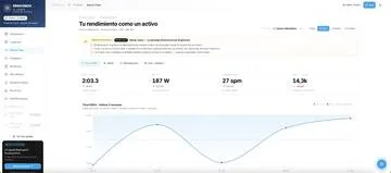 Pantalla de un proyecto entregado