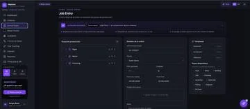 Pantalla de un proyecto entregado